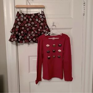 Gymboree girls sweet treat outfit